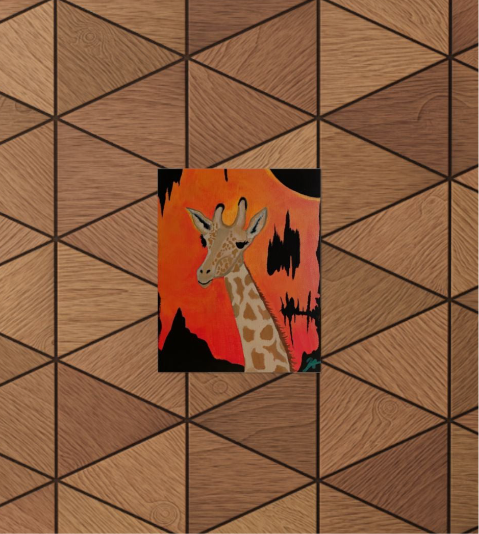 ‘He Tall, He Giraffe’ 8x10 (Poster)