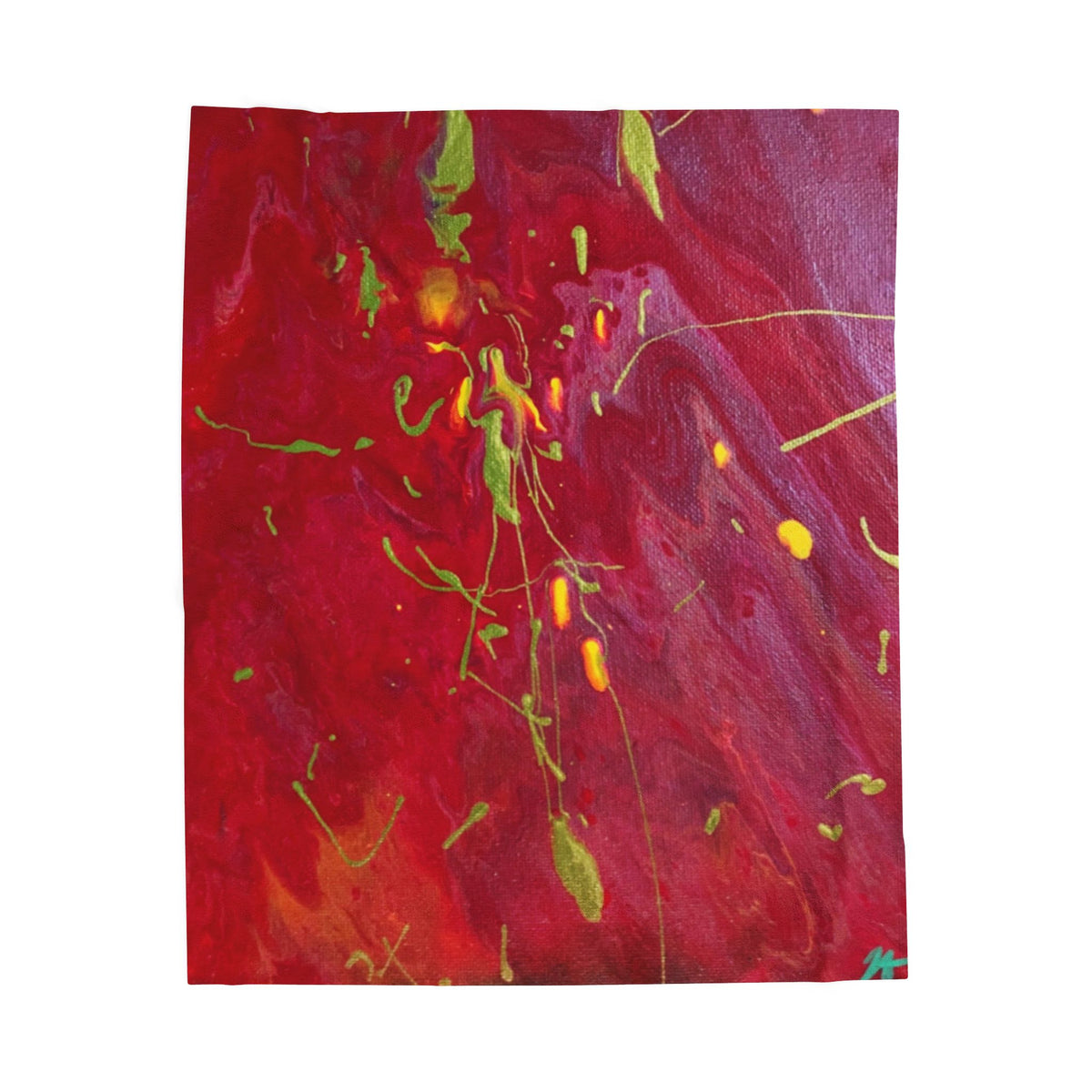 ‘Eternal Flame’ Plush Blanket