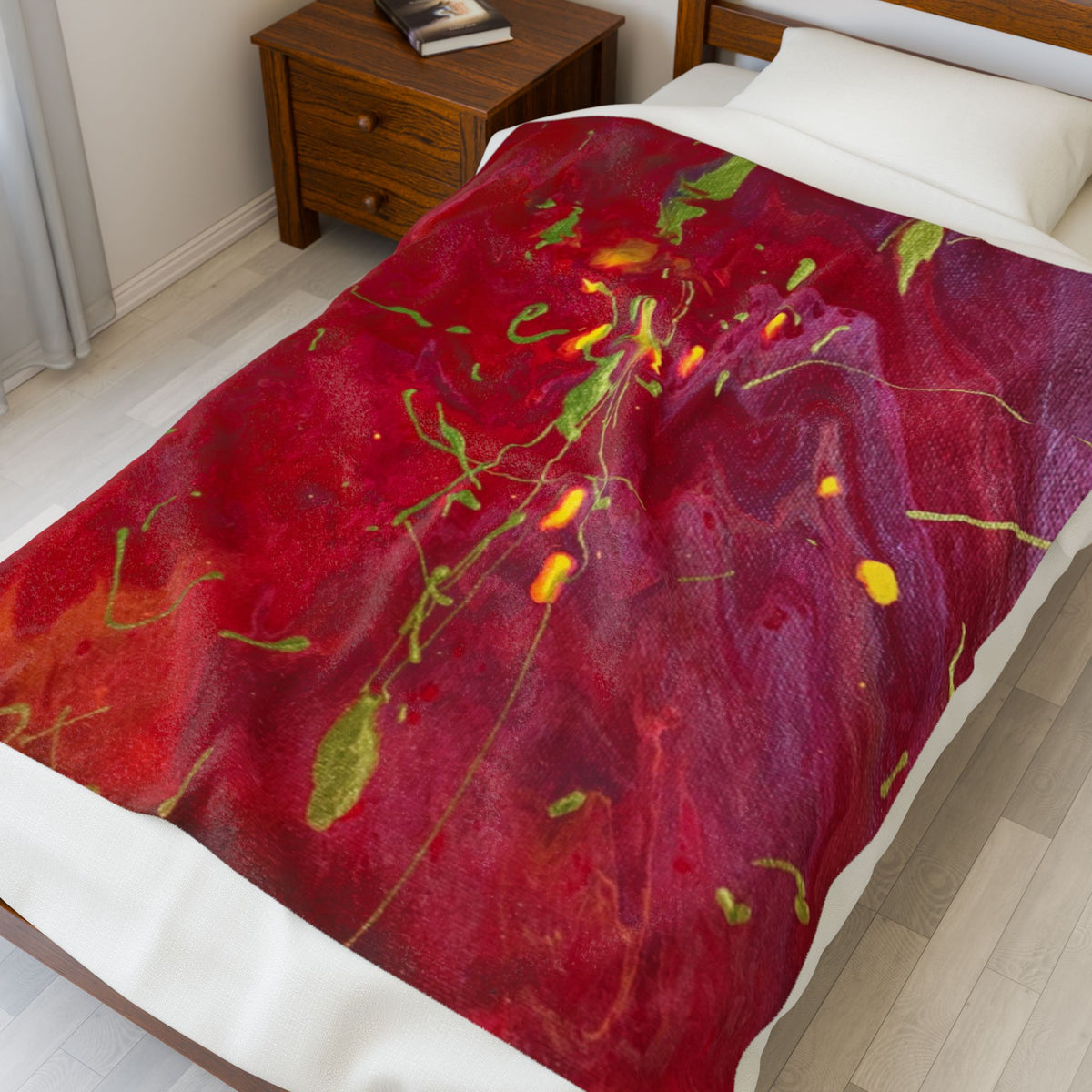 ‘Eternal Flame’ Plush Blanket