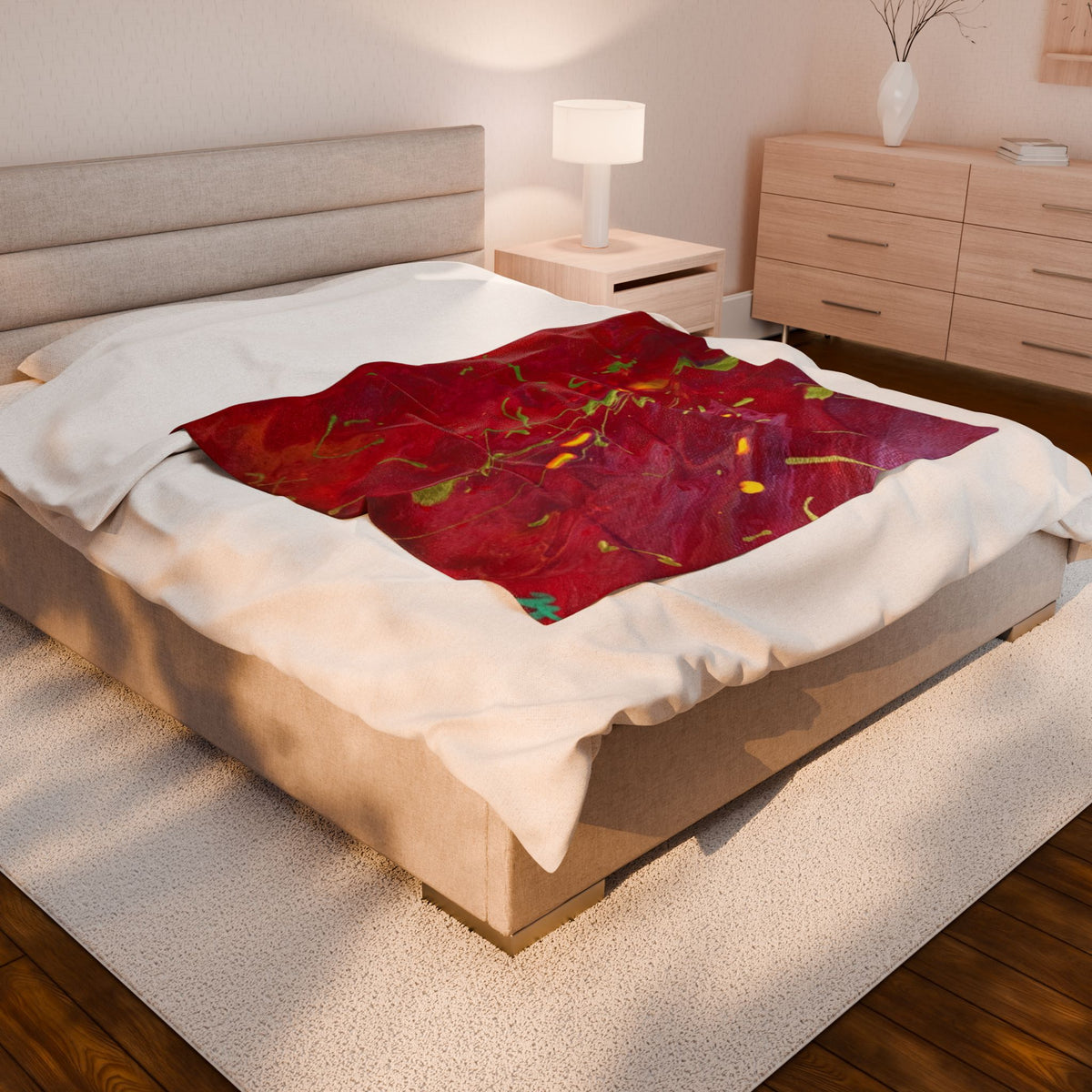 ‘Eternal Flame’ Plush Blanket