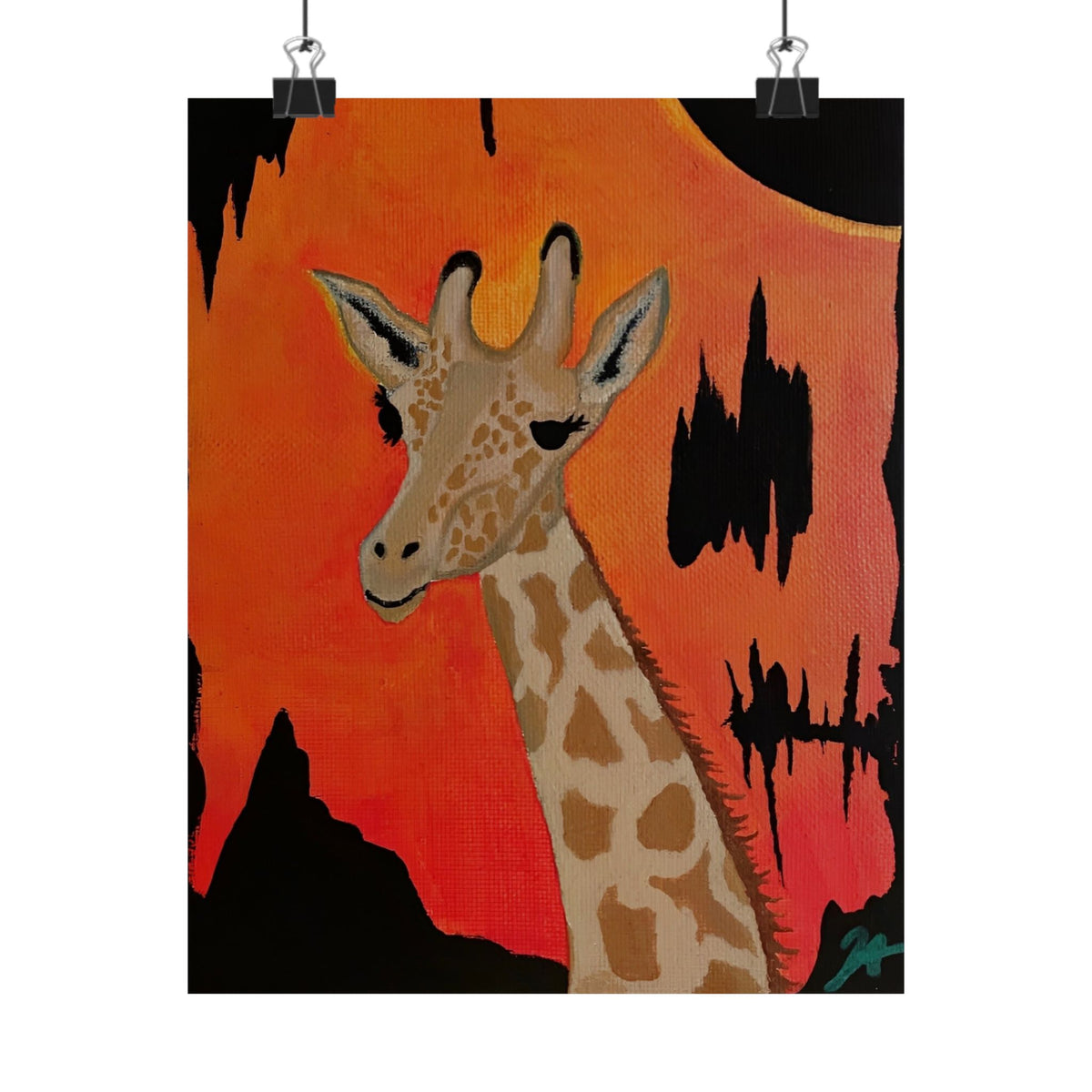 ‘He Tall, He Giraffe’ 8x10 (Poster)