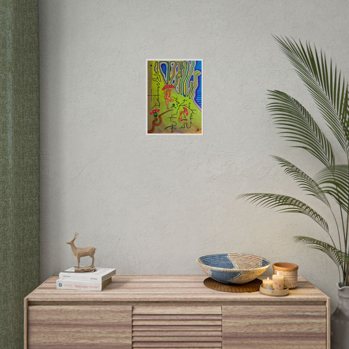 ‘Paradise Falls’ 12x16 Poster
