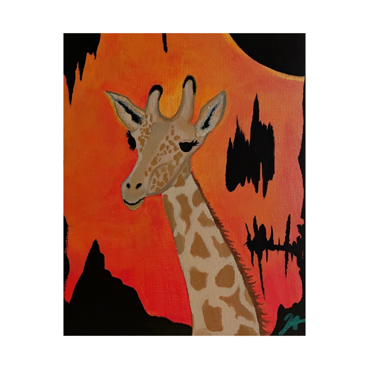 ‘He Tall, He Giraffe’ 8x10 (Poster)