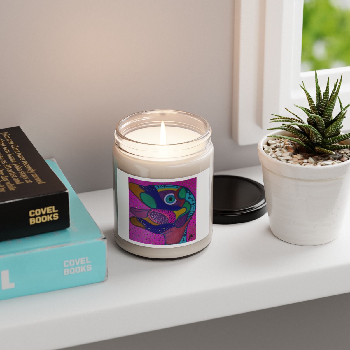 Soy Candle, 9oz ft. ‘Duck Duck Goose’ 🌸✨